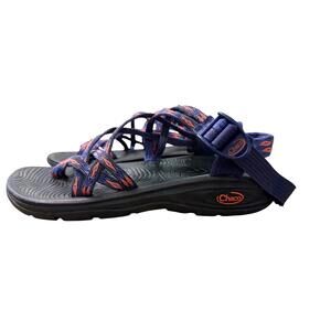 Chaco ZVOLV X2 Sandals Women's Sz 9 Blue Hiking Outdoor Flat Strappy Water Shoes